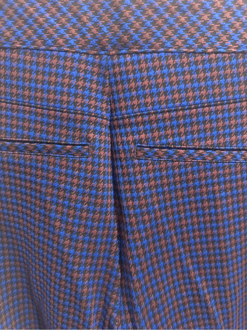 NWT SPANX Hi-Rise Jacquard Stretch Flare Pants - Picture 6 of 6